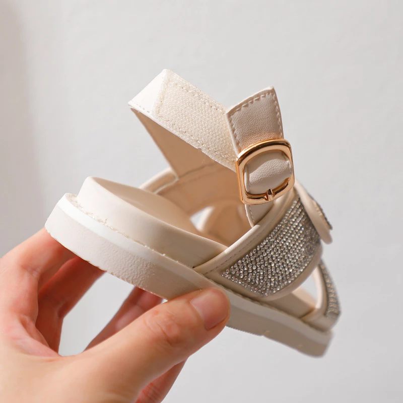 Teffy Strandsandaler För Flickor - Beige