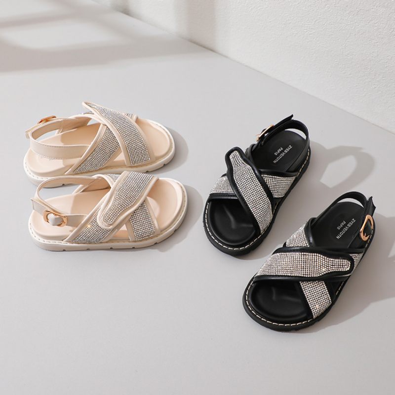 Teffy Strandsandaler För Flickor - Beige