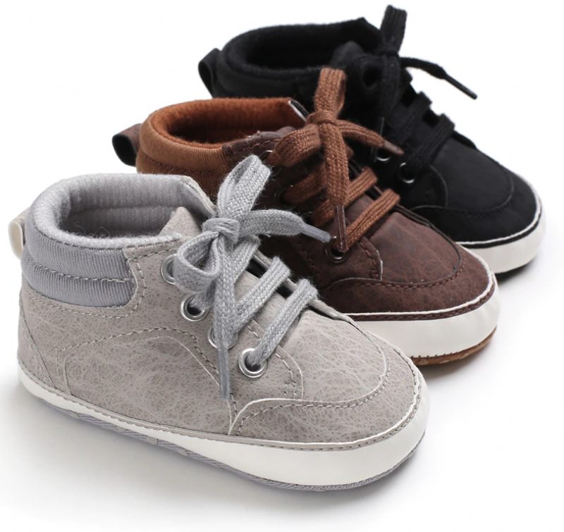 Tella Baby Casual Känga För Killar - Svart