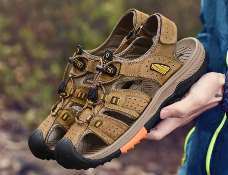 Telly Herrsandal - Khaki