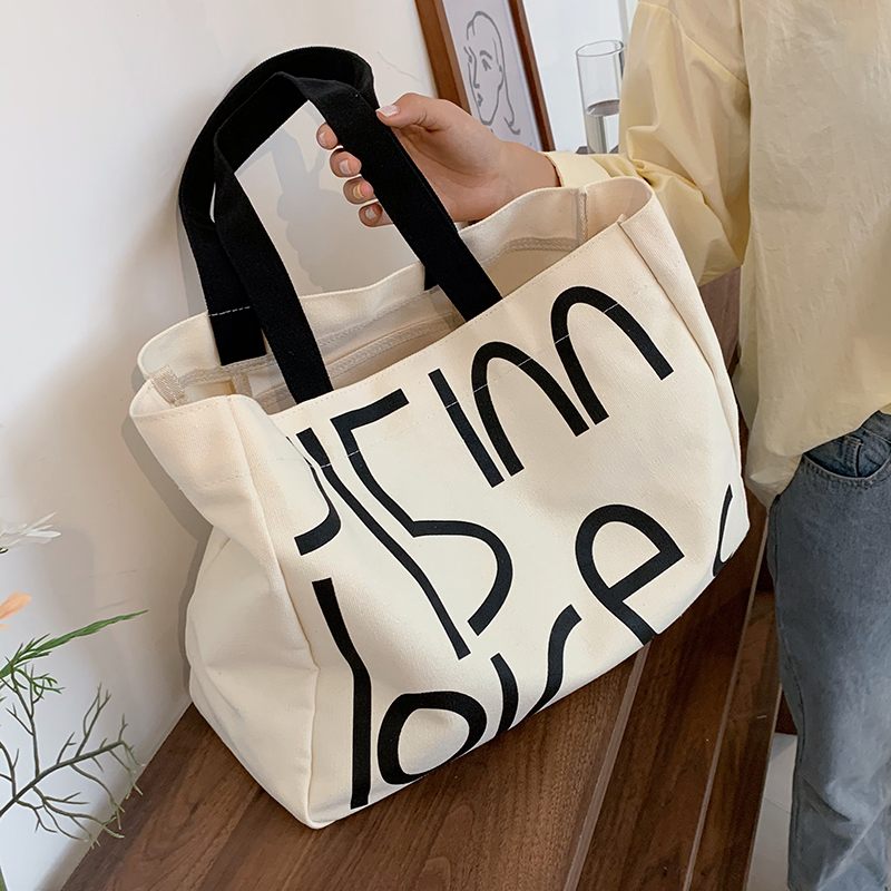 Telly Stor Axelhandväska För Kvinnor - Beige