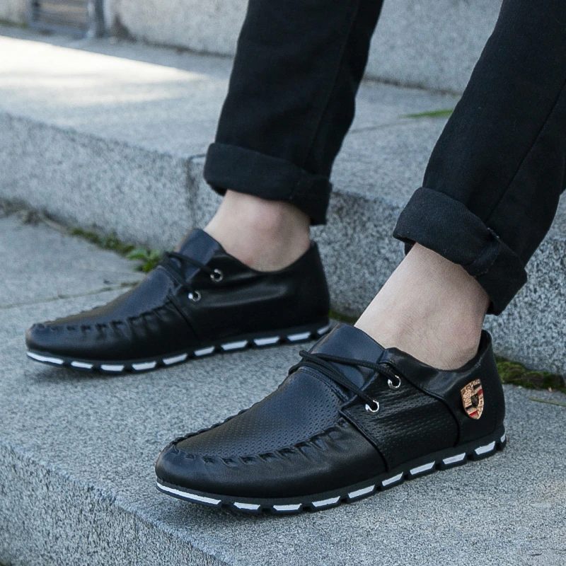 Teodoro Loafers För Män Casual Skor - Svart