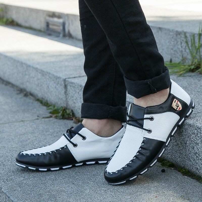 Teodoro Loafers För Män Casual Skor - Svart