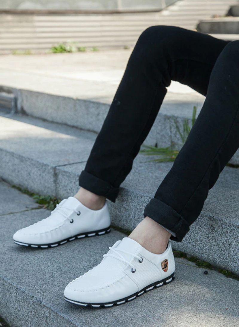 Teodoro Loafers För Män Casual Skor - Svart