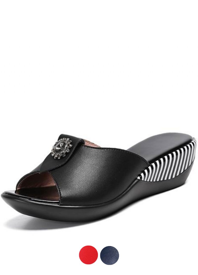 Teresa Halkfri Sandal För Dam