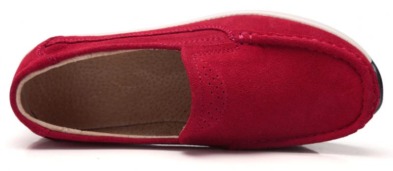 Tessa Air Cushion Platformskor För Kvinnor - Röd