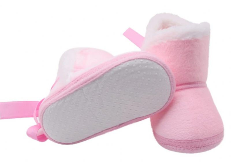Tezza Baby Flickor Warma Stövlar - Röd Päls