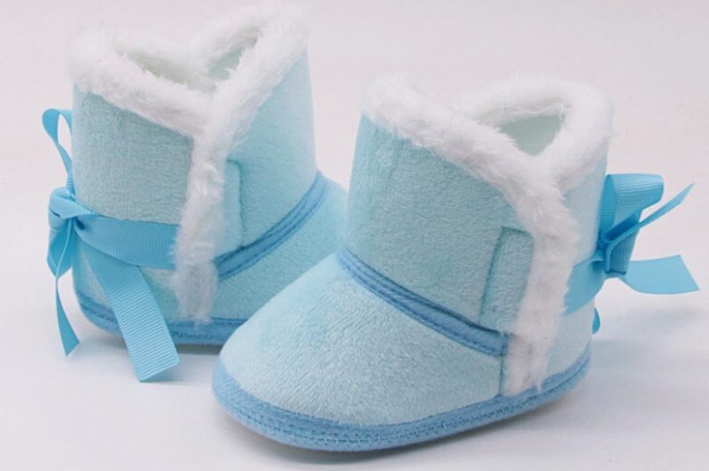 Tezza Baby Flickor Warma Stövlar - Röd Päls