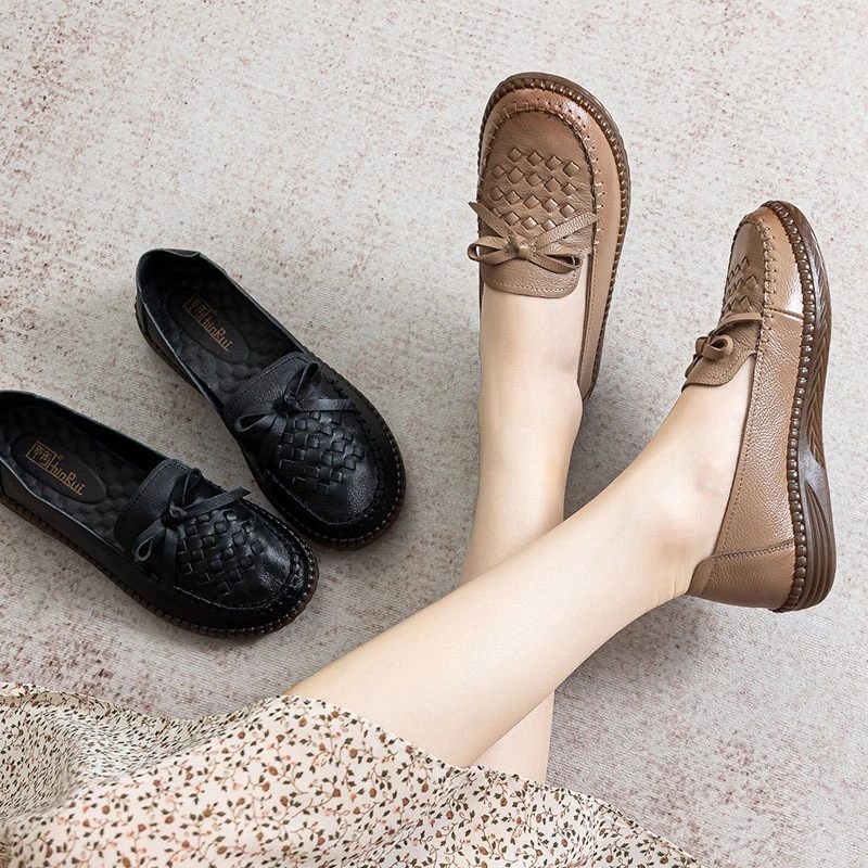Thalia Loaferskor För Kvinnor - Kaki