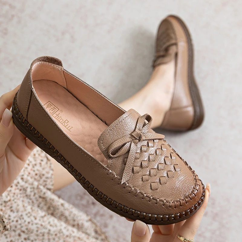 Thalia Loaferskor För Kvinnor - Kaki