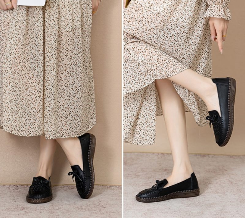 Thalia Loaferskor För Kvinnor - Kaki