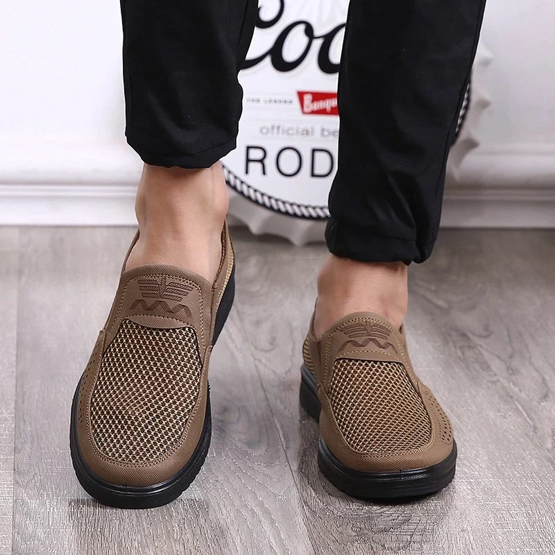 Thomas Slip-ons Sommarskor För Män - Svart