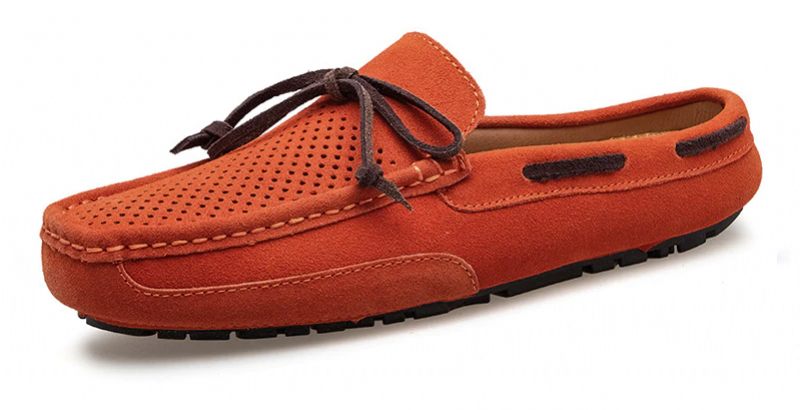 Timber Loafers För Män Fritidsskor - Orange