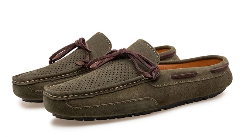 Timber Loafers För Män Fritidsskor - Orange