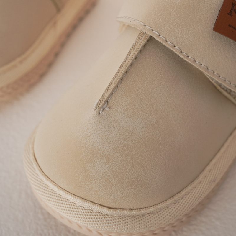 Timmy Baby Pojkars Snöstövel - Beige Päls