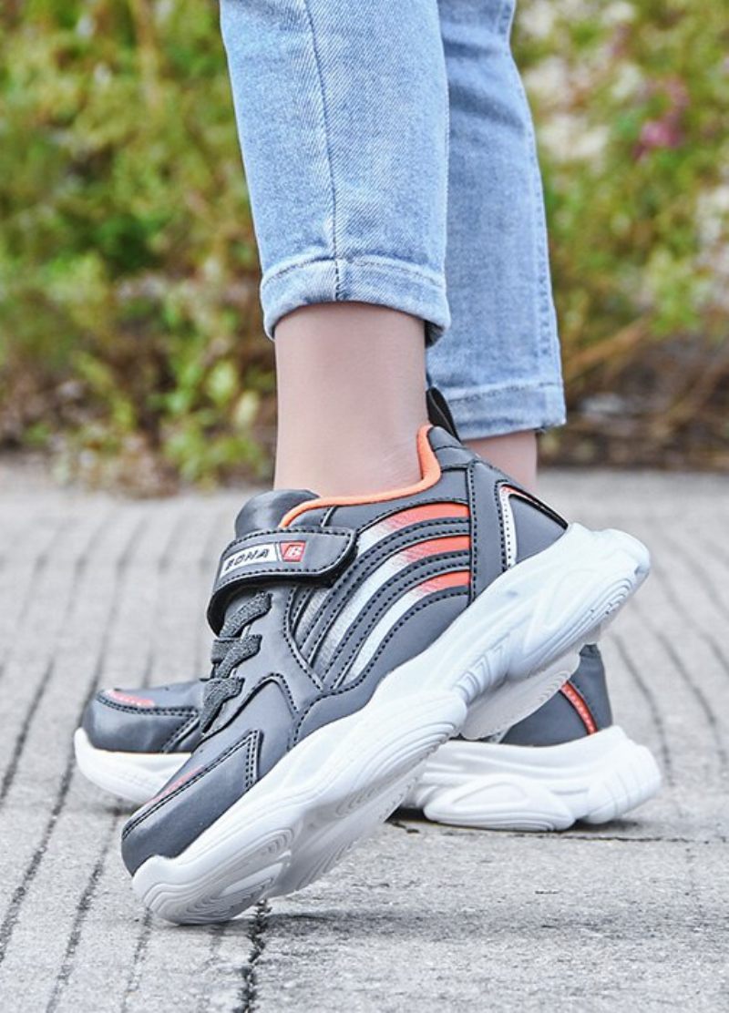 Timmy Pojkar Mode Sneaker - Grå