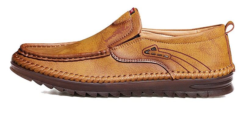 Timon Loafers För Män Fritidsskor - Gul