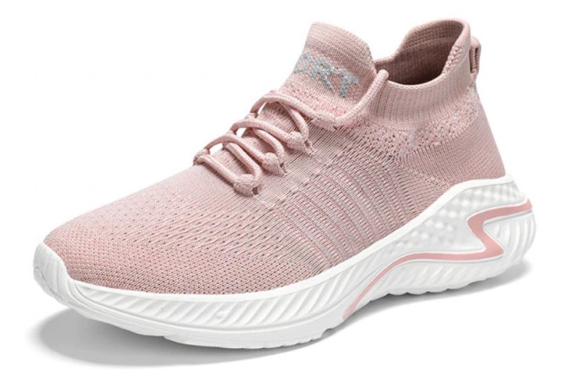 Timy Unisex Löparsneaker - Svart Vit