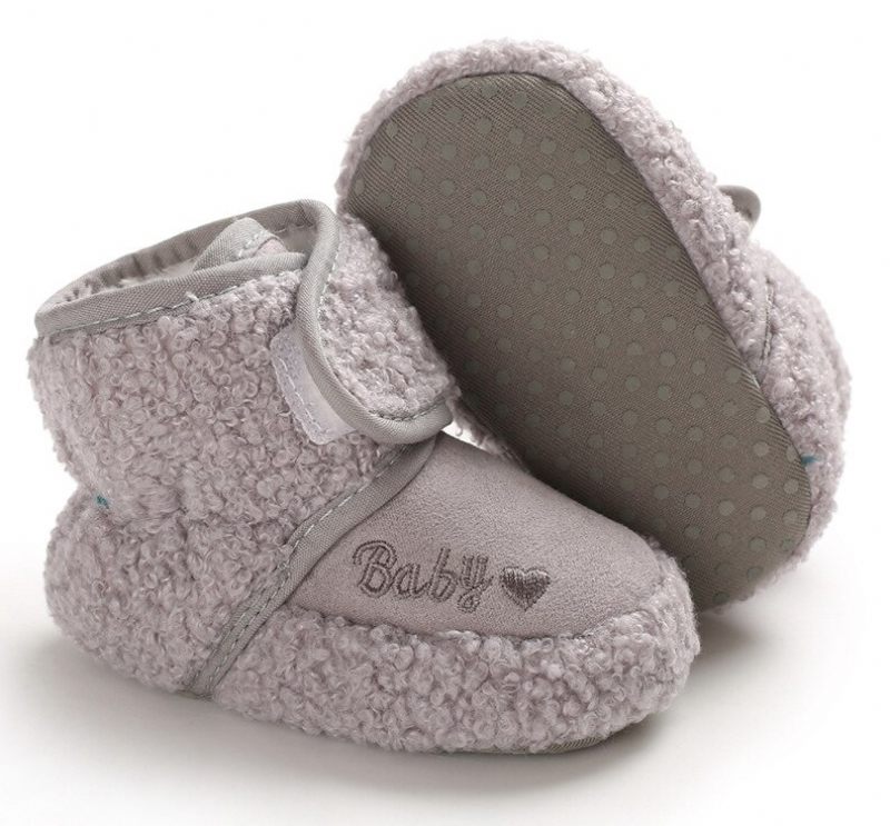 Titan Unisex Varma Stövlar För Barn - Beige Päls