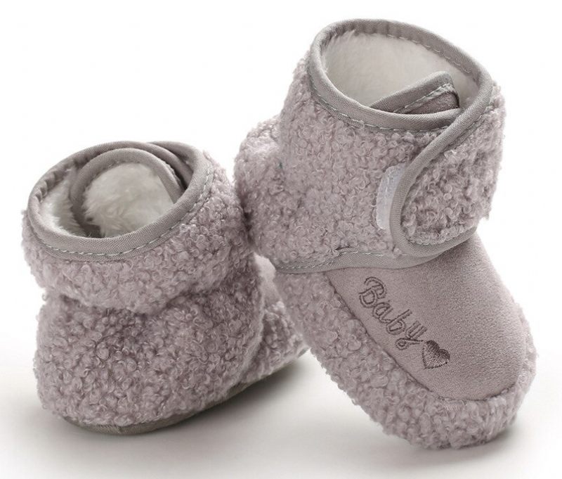 Titan Unisex Varma Stövlar För Barn - Beige Päls