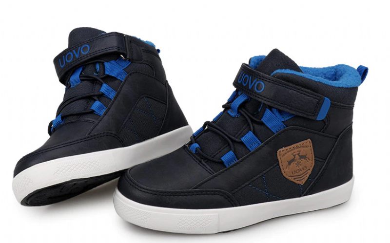 Tobias Pojkar Casual Sneaker - Svart päls