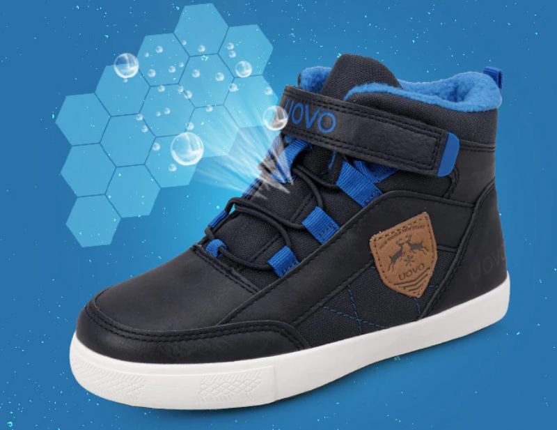 Tobias Pojkar Casual Sneaker - Svart päls