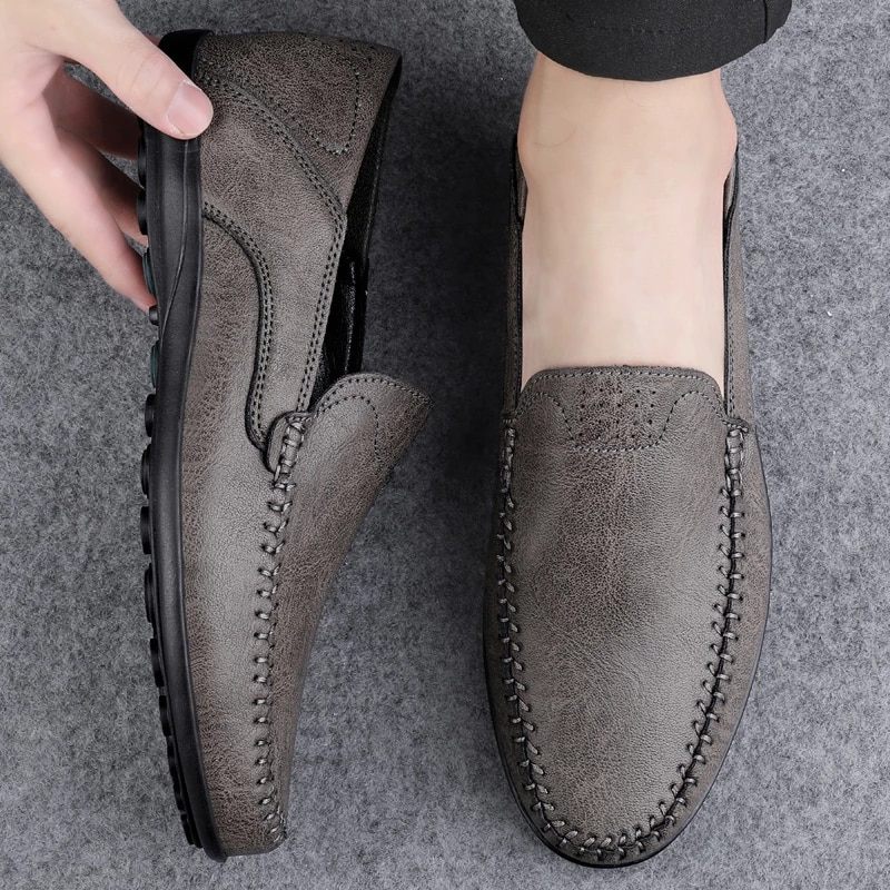 Tomas Loaferskor För Män - Grå