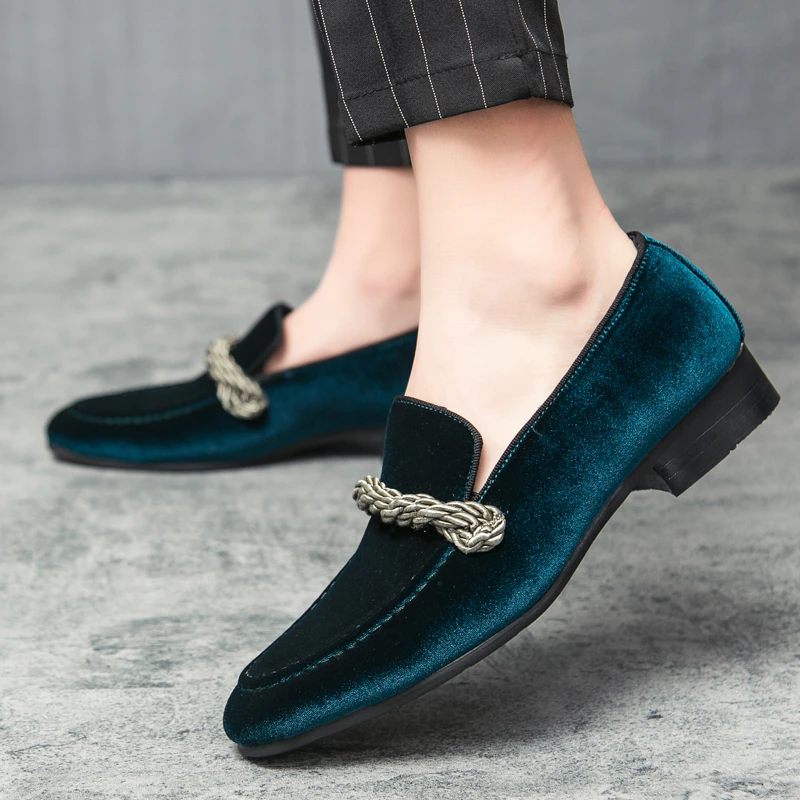 Tommy Loafers För Män Slip On - Brun