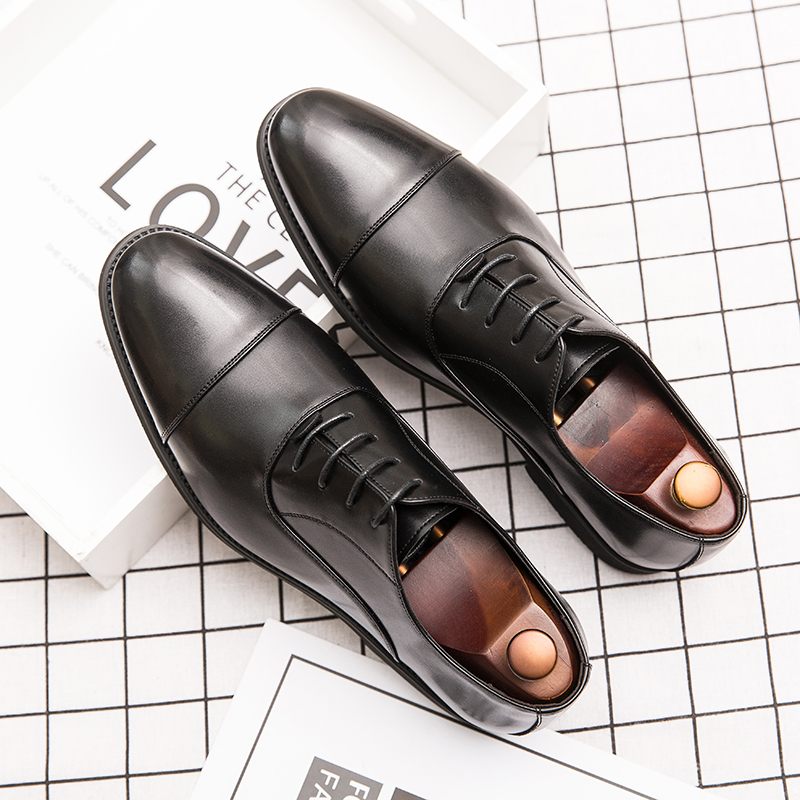 Toño Herr Loafers Klänning Skor - Kaffe