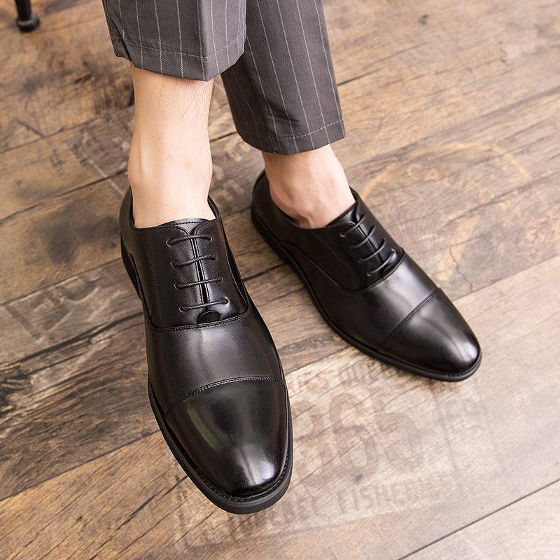 Toño Herr Loafers Klänning Skor - Kaffe