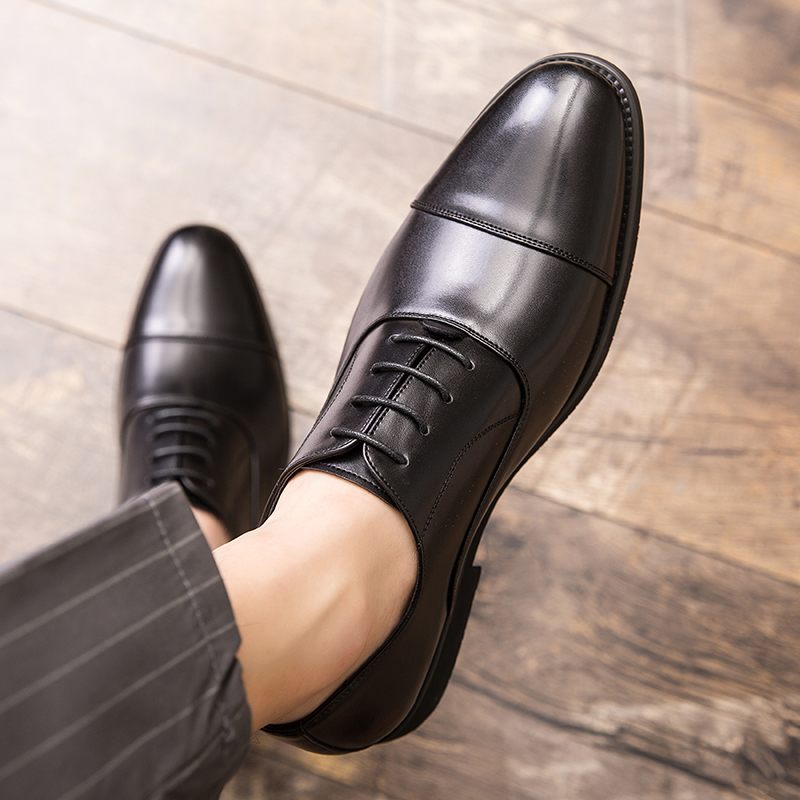 Toño Herr Loafers Klänning Skor - Kaffe