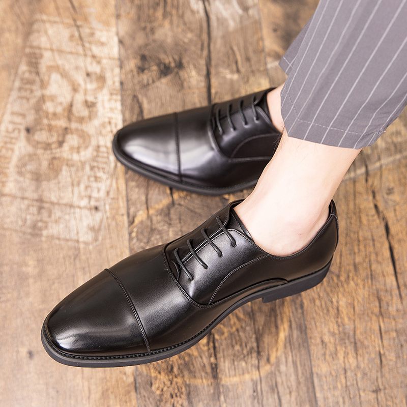 Toño Herr Loafers Klänning Skor - Kaffe