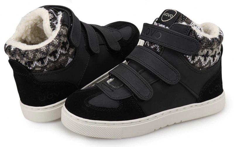 Torrez Unisex Warm Sneaker För Barn - Svart päls