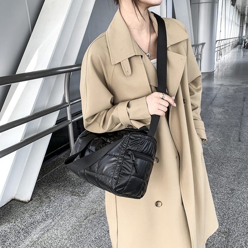 Torys Crossbody-handväska I Nylon För Kvinnor - Svart
