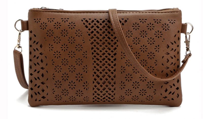 Touch Handväska För Designermode För Kvinnor - Brun