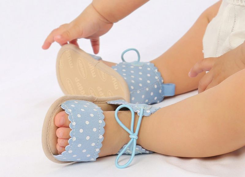 Tracy Baby Casual Flicksandaler - Sky