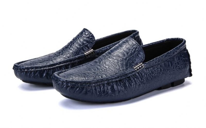 Travis Loafers Skor För Män - Orange
