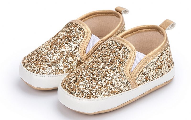 Trina Baby Flicka Loafers Fritidsskor - Guld
