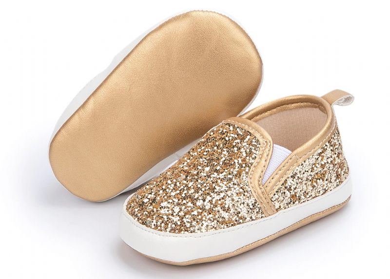 Trina Baby Flicka Loafers Fritidsskor - Guld