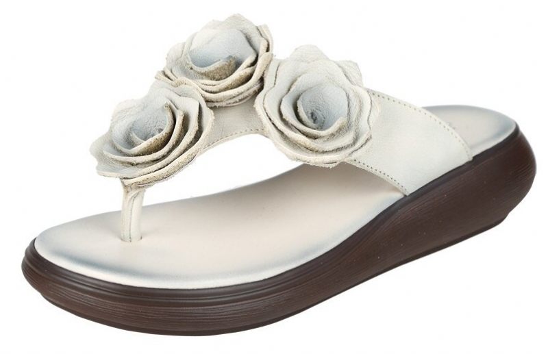 Trina Platt Kil Sandal För Kvinnor - Brun