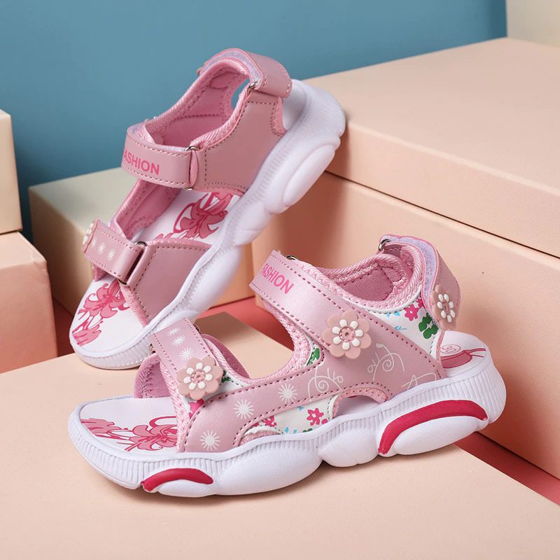 Triny Casual Flicksandaler - Rosa