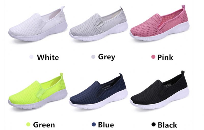 Umai Blåa Slip-on-skor För Kvinnor - Marinblå