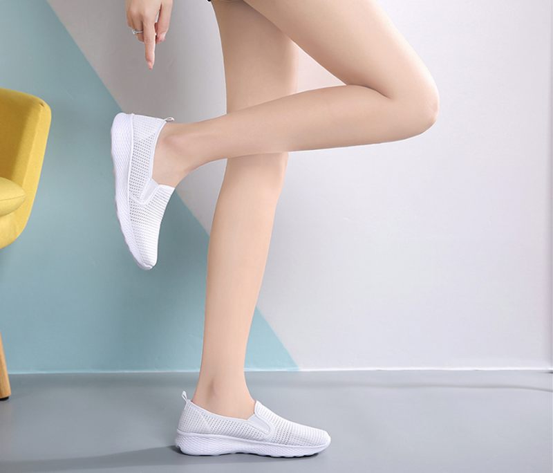 Umai Blåa Slip-on-skor För Kvinnor - Marinblå