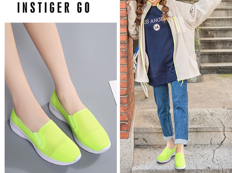 Umai Blåa Slip-on-skor För Kvinnor - Marinblå