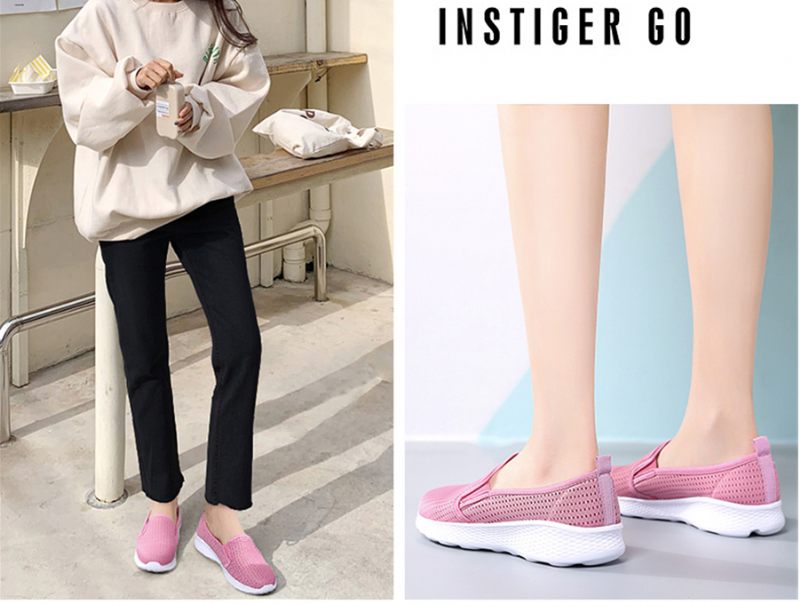 Umai Blåa Slip-on-skor För Kvinnor - Marinblå