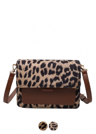 Urrieta Crossbody-handväska I Läder Med Lock För Kvinnor