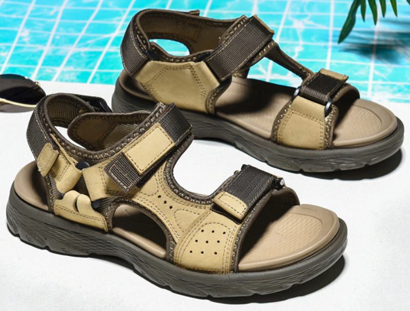 Usher Sommarsandaler För Män - Grå