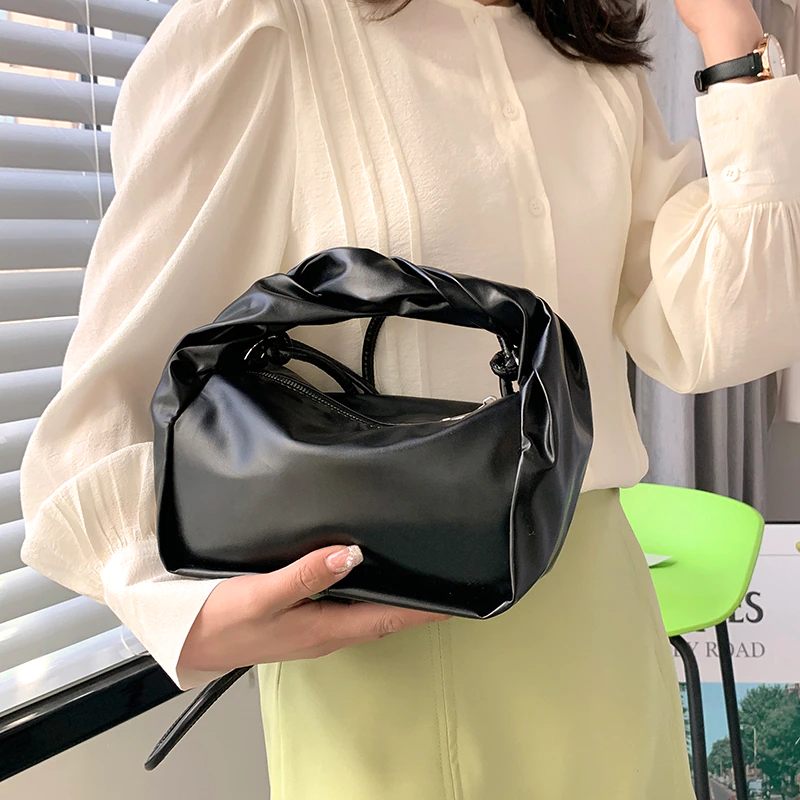 Valdes Small Crossbody-handväska I Läder För Kvinnor - Lila