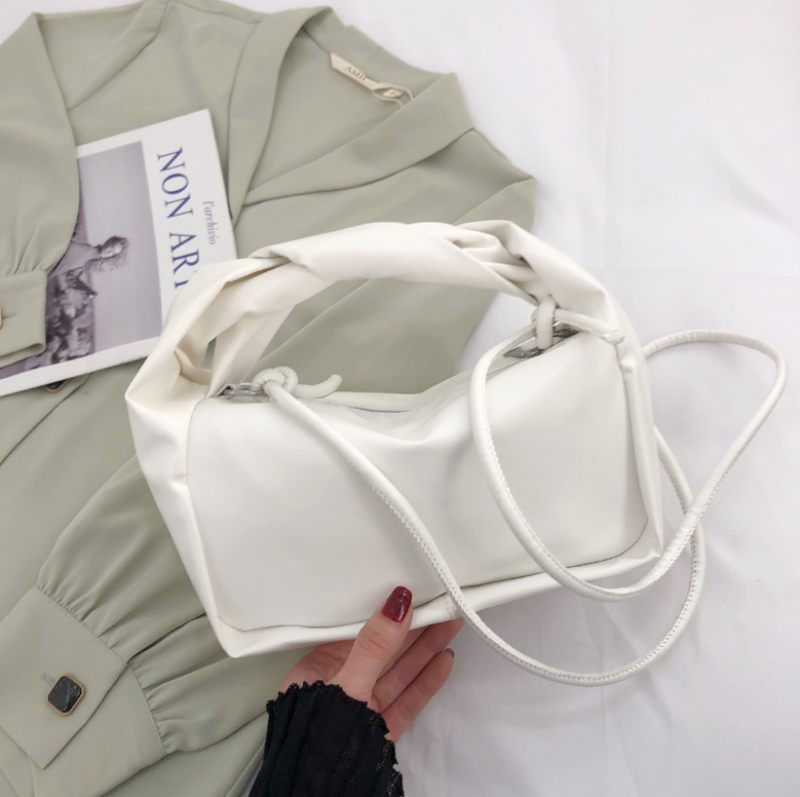 Valdes Small Crossbody-handväska I Läder För Kvinnor - Lila