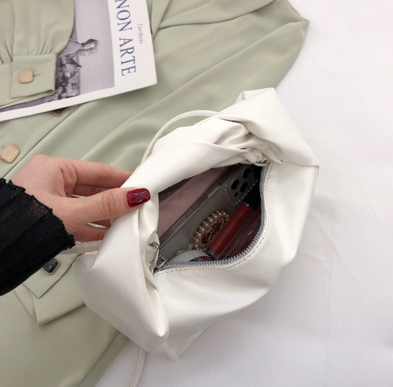 Valdes Small Crossbody-handväska I Läder För Kvinnor - Lila